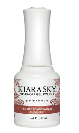 Kiara Sky Gel Polish - G457 - Frosted Pomegranate