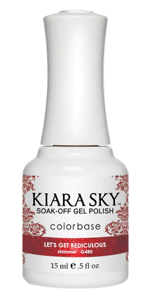 Kiara Sky Gel Polish - G480 - Let'S Get Rediculous