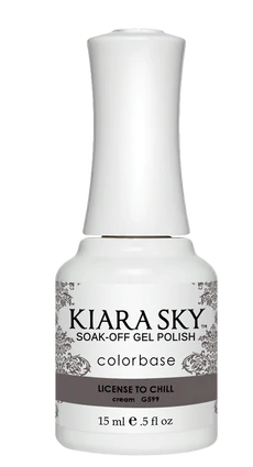 Kiara Sky Gel Polish - G599 - License To Chill