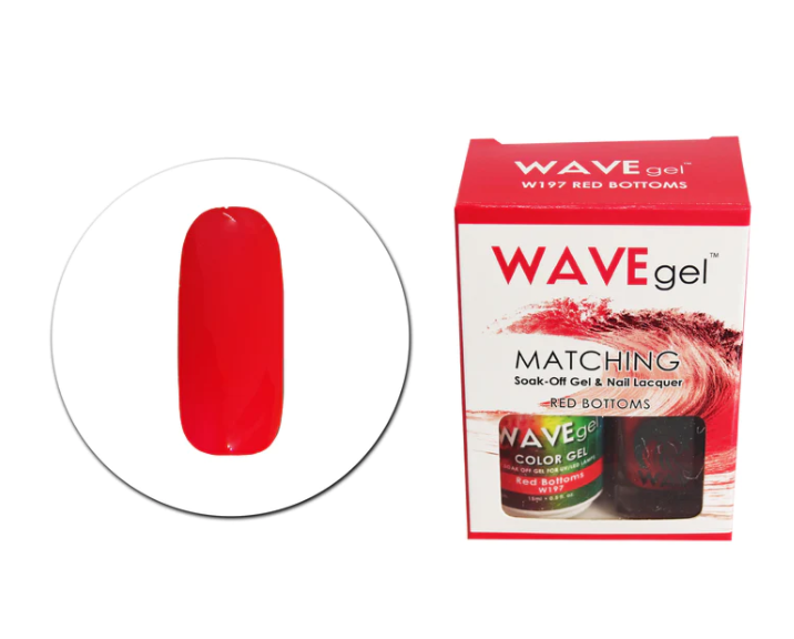 Wave Gel Duo - W197 - Red Bottoms