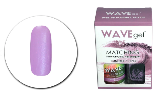 Wave Gel Duo - W48-98  - Ossibly Purple